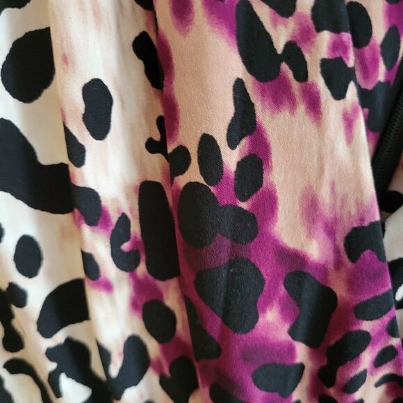 Calvin Klein Cheetah  print dress Woman's 2P Pre-owned - Picture 4 of 8